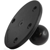 Steel Reinforced 3.68" Round Base with 1.5" Ball