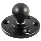 3.68" Round Base with 1.5" Ball for the Raymarine A50, A50D, A57D & A70