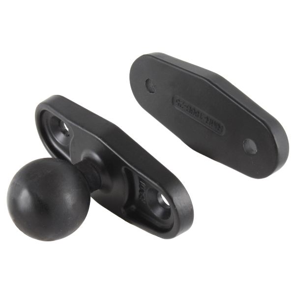 Square Post Clamp Base for Posts up to 2.5" Wide Without Hardware