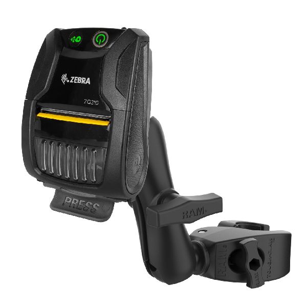 Support d'imprimante pour Zebra ZQ310 avec fixation Tough-Claw™ moyenne