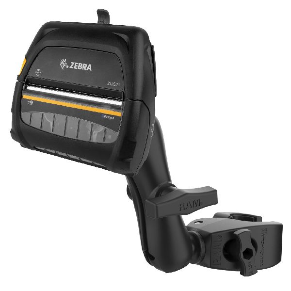 Support d'imprimante pour Zebra ZQ521 avec griffe de serrage Tough-Claw™ moyenne
