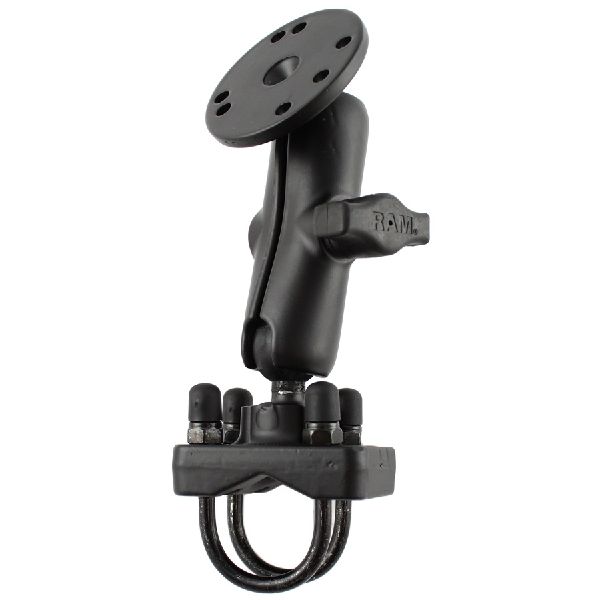 Support de rail à double boulon en U pour rails plus petits - Taille B moyenne