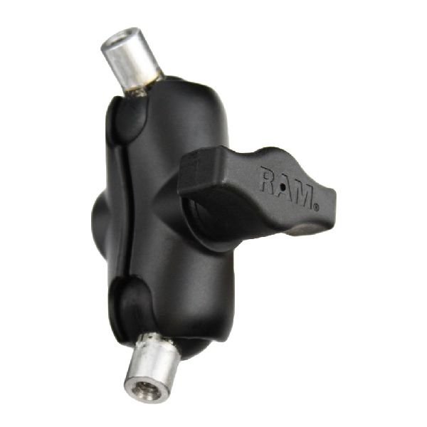 Support à double boule avec deux adaptateurs filetés femelles 1/4"-20