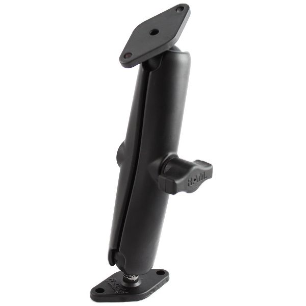 Double Ball Diamond Plate Mount - B Size Long