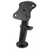 1" Ball Marine Electronic "LIGHT USE" Mount with LONG Double Socket Arm for the Humminbird 100-700 