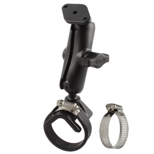 Mount - RAM V-Base Strap Clamp 1 Ball Arm RAM-B-238 Diamond Adaptor Mount