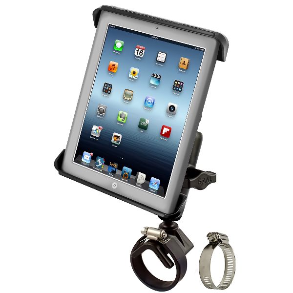 Support Tab-Tite™ avec sangle et base de serrage pour iPad Gen 1 à 4 et plus