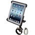 RAM V-Base Clamp Mount & Tab-Tite™ Universal Clamping Cradle for the Apple iPad 1-4