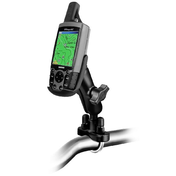 Support de guidon en U pour Garmin Astro 220, GPS 60, GPSMAP et plus