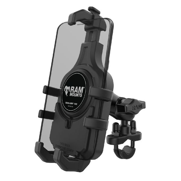 Quick-Grip™ Pro Phone Mount with Handlebar U-Bolt Base - Short