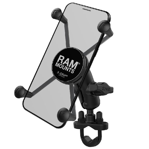 X-Grip® Large Phone Mount with Handlebar U-Bolt Base - Short