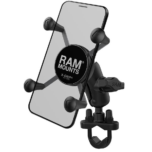 X-Grip® Phone Mount with Handlebar U-Bolt Base - Short