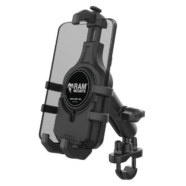 Quick-Grip™ Pro Phone Mount with Handlebar U-Bolt Base - Medium