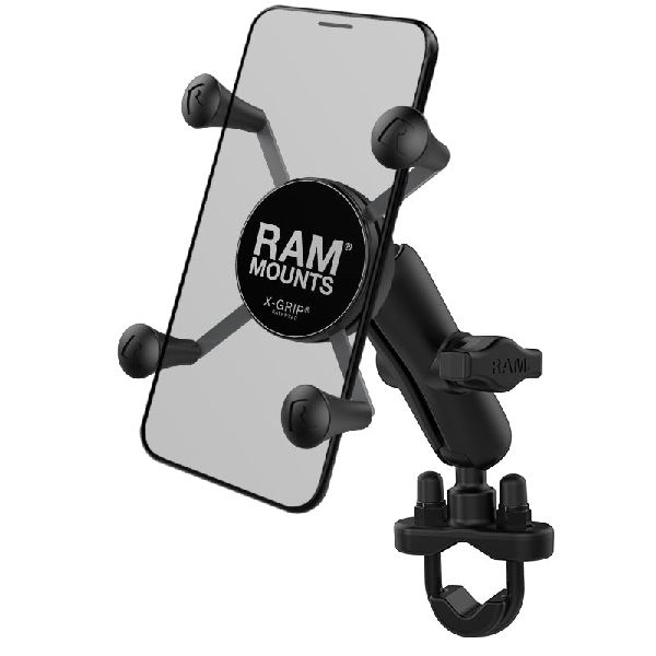 X-Grip® Phone Mount with Handlebar U-Bolt Base - Medium