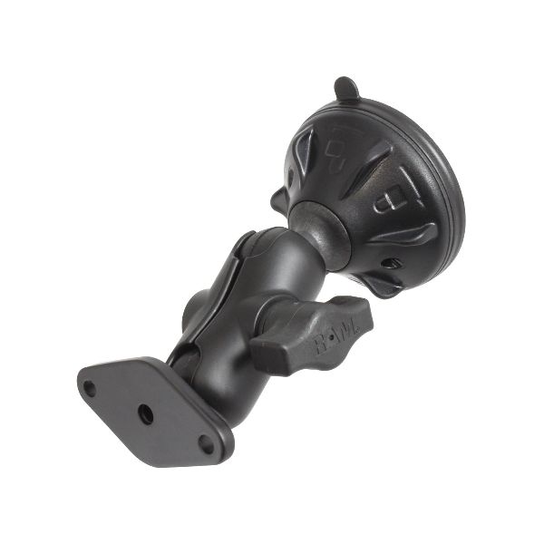 Twist-Lock™ Small Suction Cup Double Ball Mount