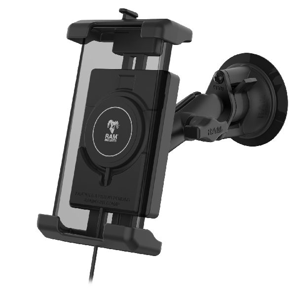 Quick-Grip™ Pro XL Suction Cup Mount with Qi2 15W Wireless Charger