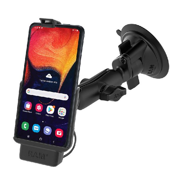 Support à ventouse motorisé EZ-Roll'r™ pour Samsung XCover Pro