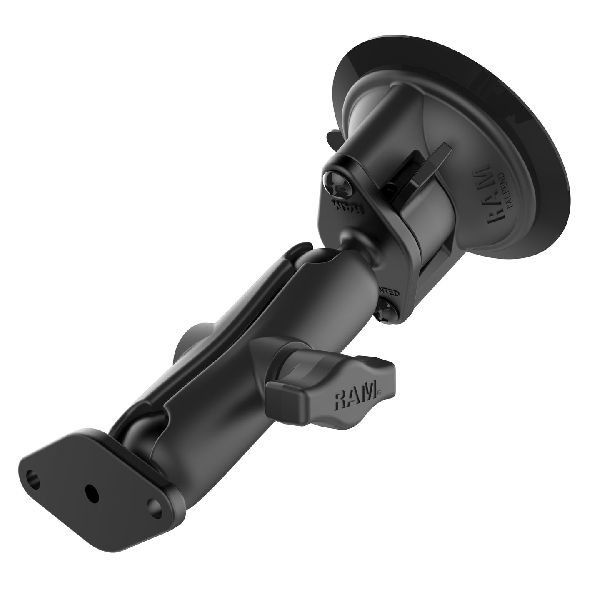 Twist-Lock™ Suction Cup Double Ball Mount - Medium