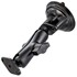 Twist-Lock™ Suction Cup with Double Socket Arm and Diamond Base Adapter