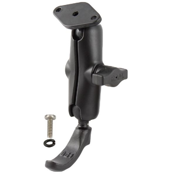 Brake Clutch Reservoir Mount with Medium Length Double Socket Arm & Diamond Base Adapter for Segway