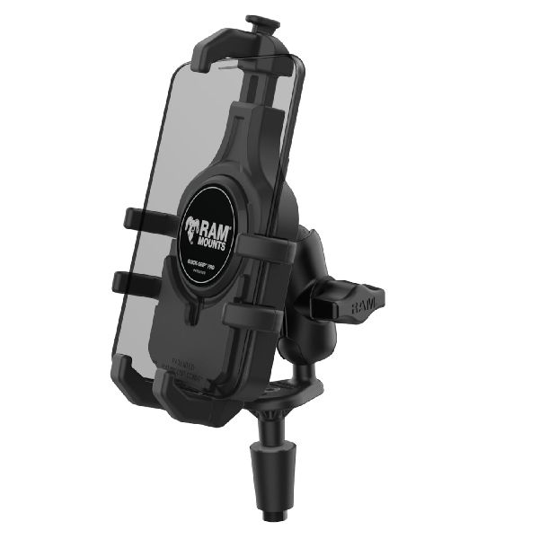 Quick-Grip™ Pro Phone Mount with Fork Stem Base - Short