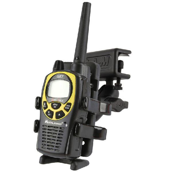 Support universel Finger-Grip® avec fixation à pince anti-éblouissement