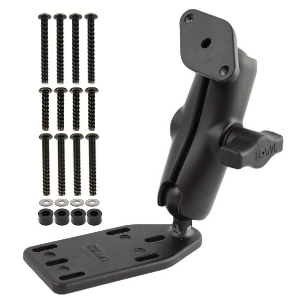 Offset Reservoir Cover Double Ball Mount