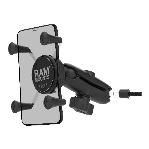 X-Grip® Phone Mount with Grab Handle M6 Bolt Base
