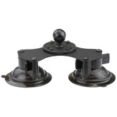 Twist-Lock™ Dual Suction Cup Base with Ball