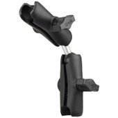 Medium Double Socket Arm, Dual Extension with Ball Adapter for B Size 1" Balls