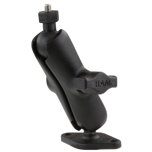 Support Tough-Ball™ avec goujon fileté 1/4"-20 et plaque diamantée