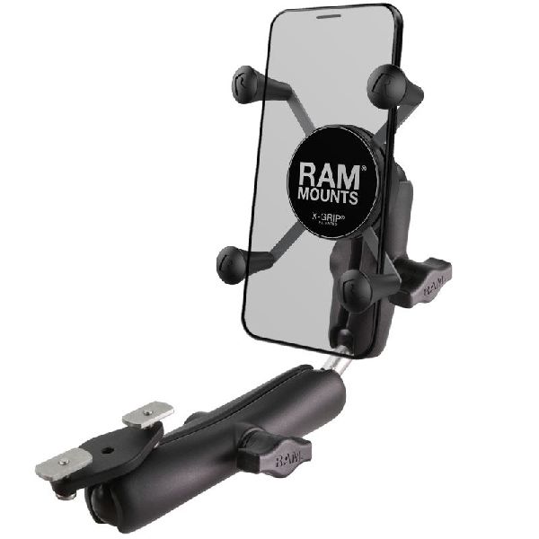 X-Grip® Phone Mount for Wheelchair Armrests