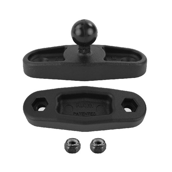 Square Post Clamp Base for Posts up to 3" Wide Without Bolts