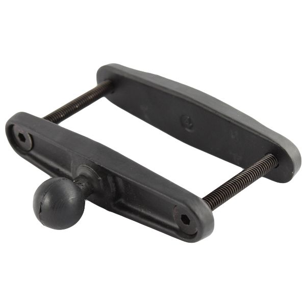 RAM  Square Rail Clamp Base with 1" Ball for Rails 3" Wide 