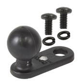 2.25" x 0.87" Motorcycle Base with 2/11mm Holes and 1" Ball for the Panasonic Arbitrator