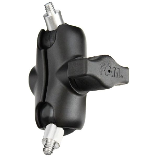 Support à double boule avec deux goujons filetés 1/4"-20