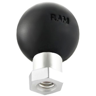 RAM 1" Ball with 1/4"-20 Female Thread Hex Hole