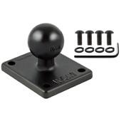 2" X 1.7" Adapter Base with 1" Ball for the TomTom Bridge, Rider 2 & Urban Rider