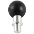 1" Ball with M10 X 1.5 Pitch Male Thread