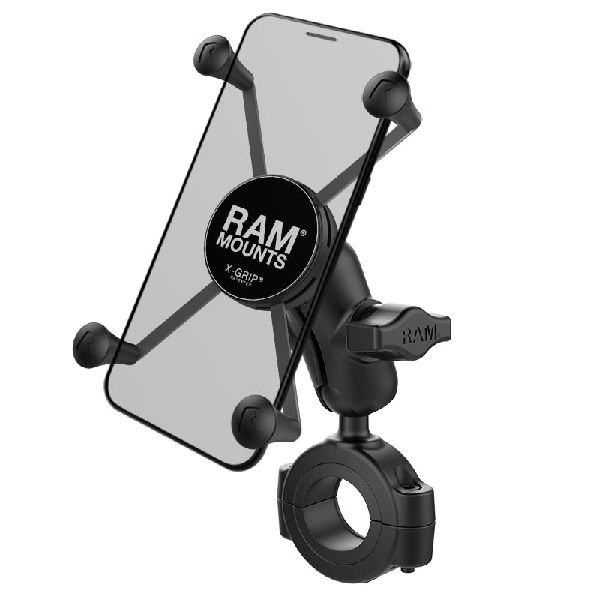 X-Grip® Large Phone Mount with Torque™ Large Rail Base - Short Arm
