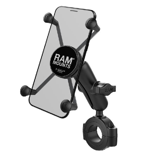 X-Grip® Large Phone Mount with Torque™ Large Rail Base - Medium Arm