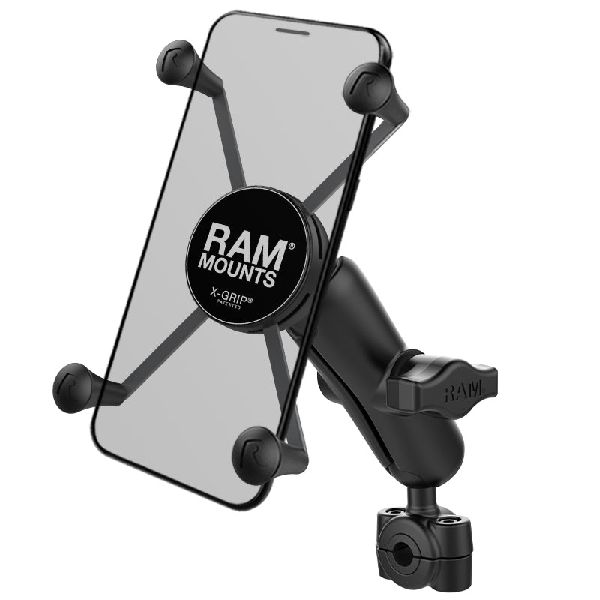 X-Grip® Large Phone Mount with Torque™ Small Rail Base - Medium Arm