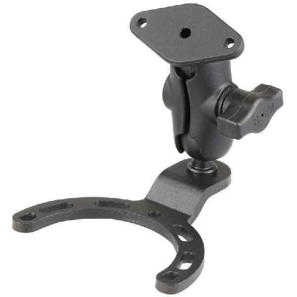 Small Gas Tank Mount with Diamond Plate