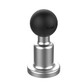 Aluminum Pin-Lock™ Ball Adapter with 1/4"-20 Female Thread