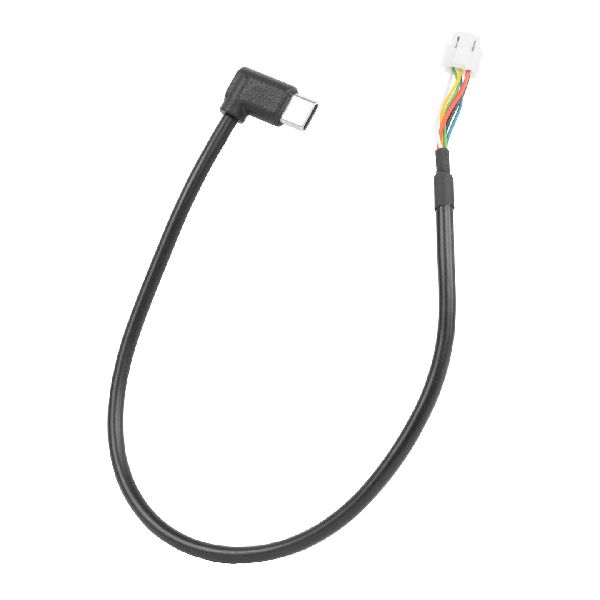 90-Degree USB-C Male to JST Male Cable – 0.3M Long