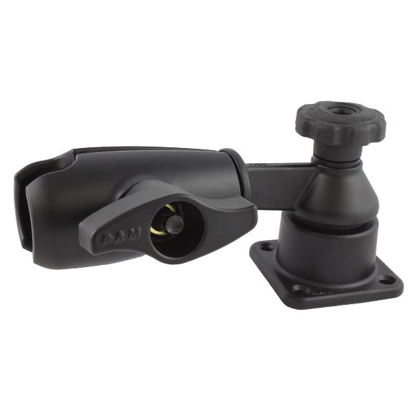 Support de bras oscillant horizontal avec bras à douille unique