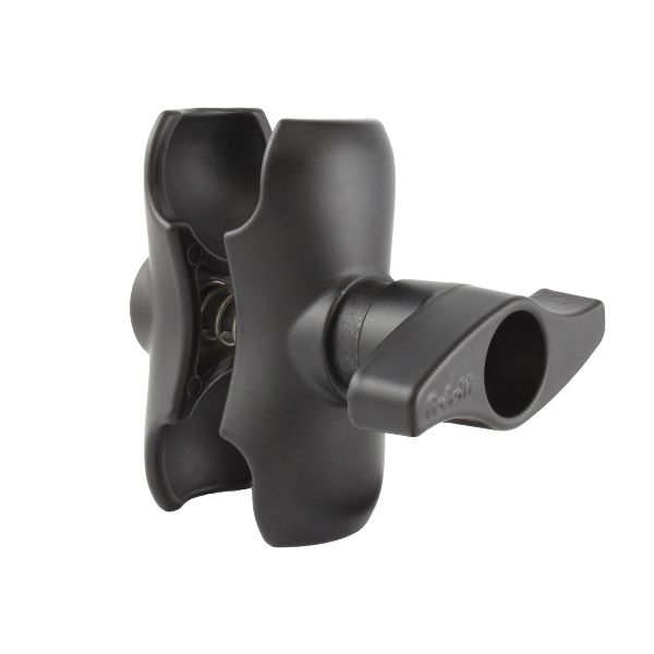 Bras à double douille avec contre-écrou - Taille D courte