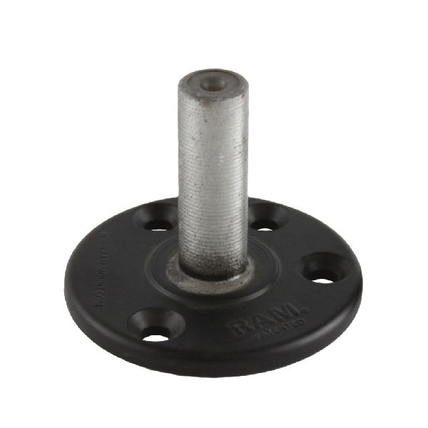 Large Round Plate with 1/2" NPT Post