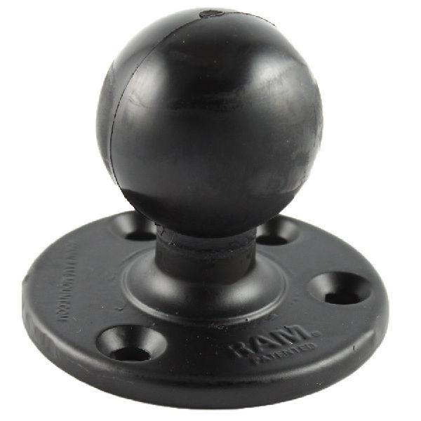 Large Round Plate with Ball - D Size