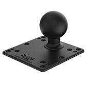 100x100mm VESA Plate with Ball - D Size No Spacers